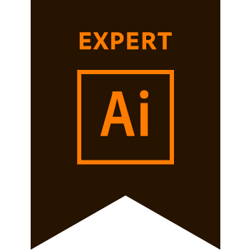 Adobe Illustrator Certified Expert Badge