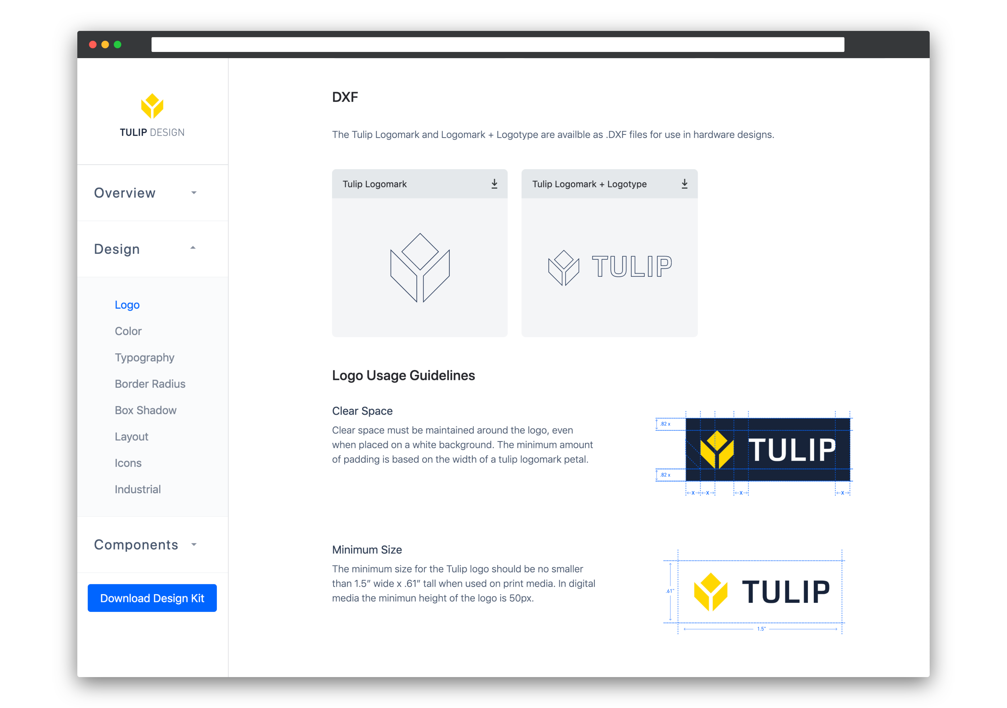 Tulip Logo Guides